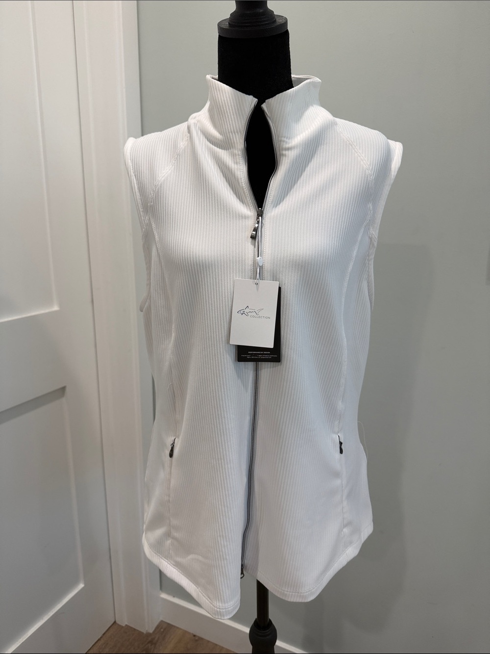 Greg Norman White golf vest Women's Vest L